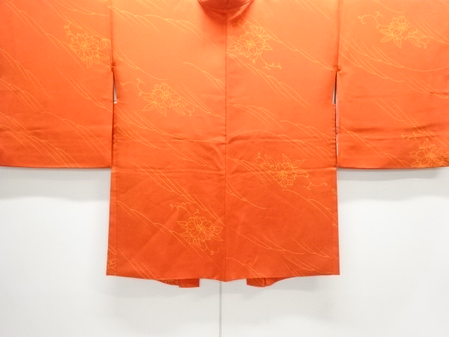 波に花模様羽織